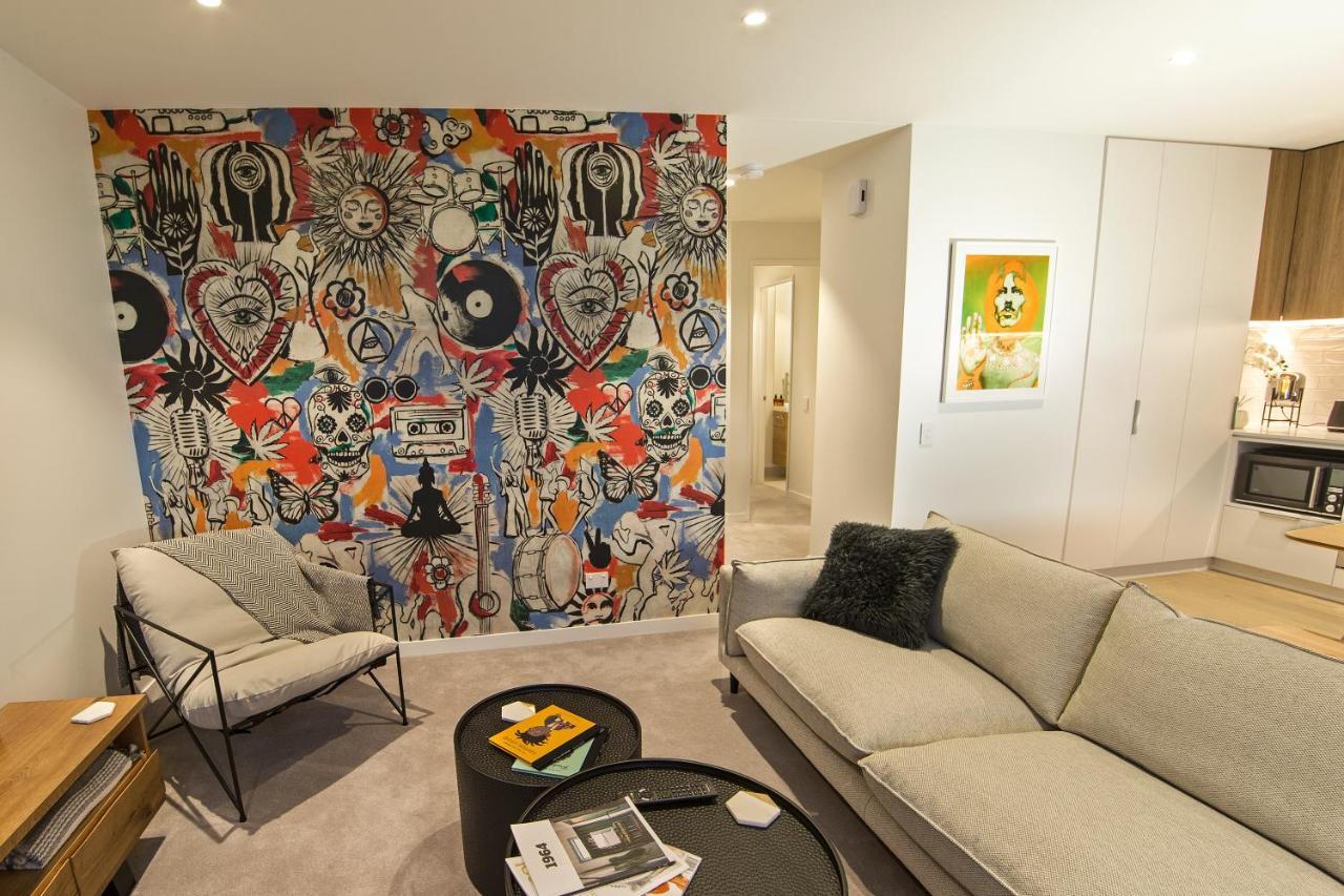 Funk In The City - Luxury Laneway Apartment With Single Garage Christchurch Eksteriør billede