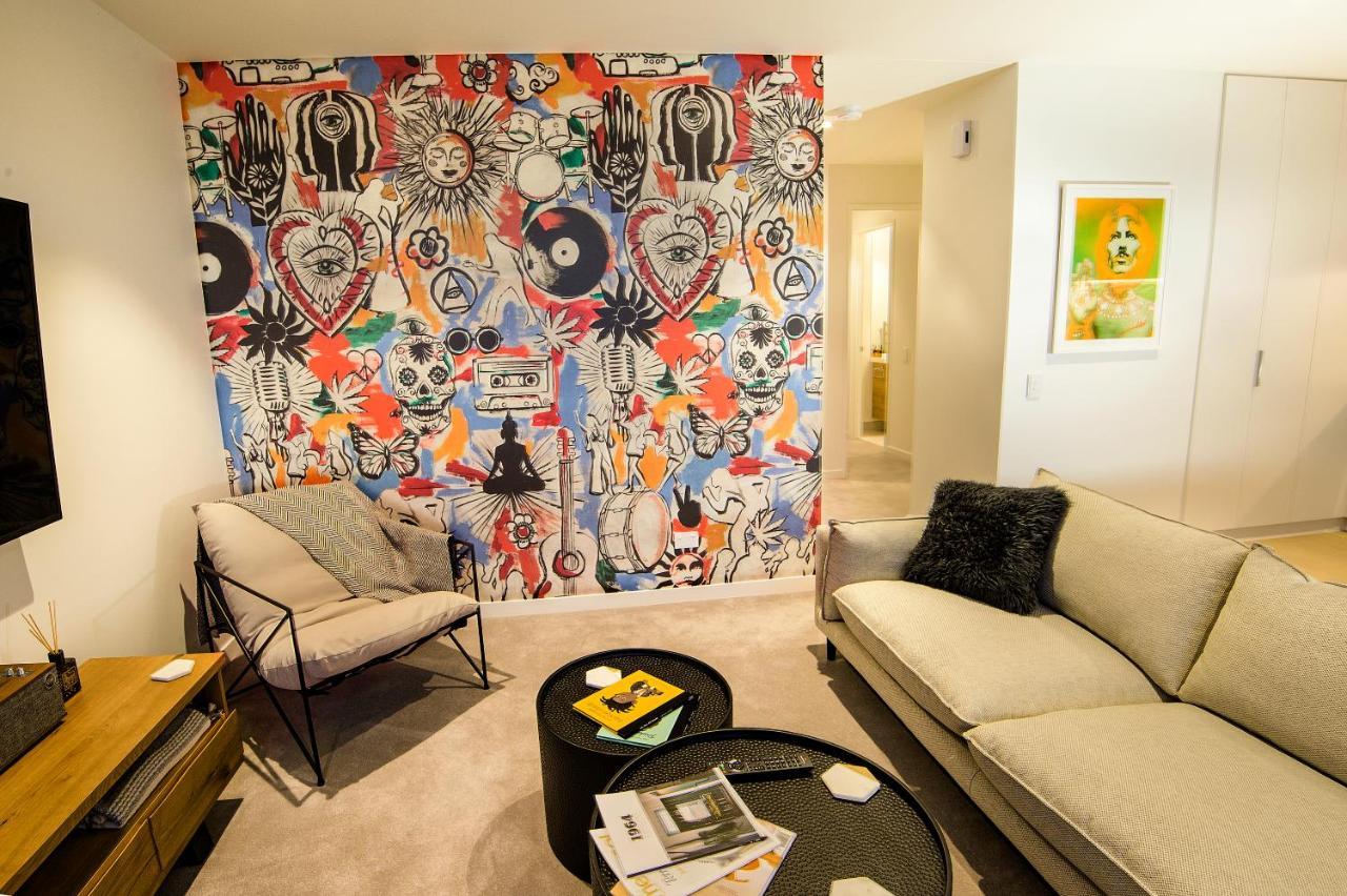 Funk In The City - Luxury Laneway Apartment With Single Garage Christchurch Eksteriør billede