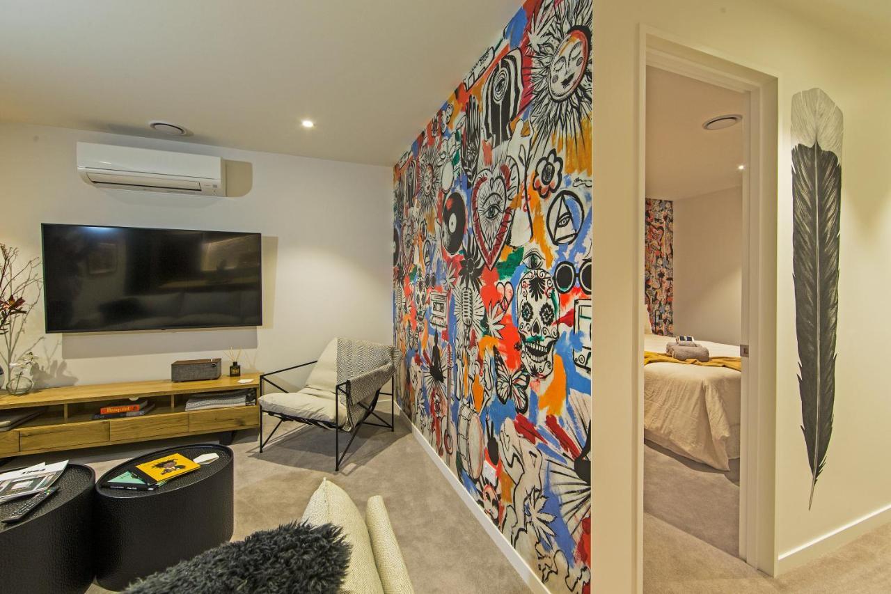 Funk In The City - Luxury Laneway Apartment With Single Garage Christchurch Eksteriør billede